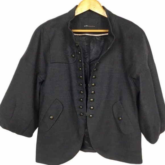 Black Military Style Jacket Bracelet Sleeves - Picture 2 of 8